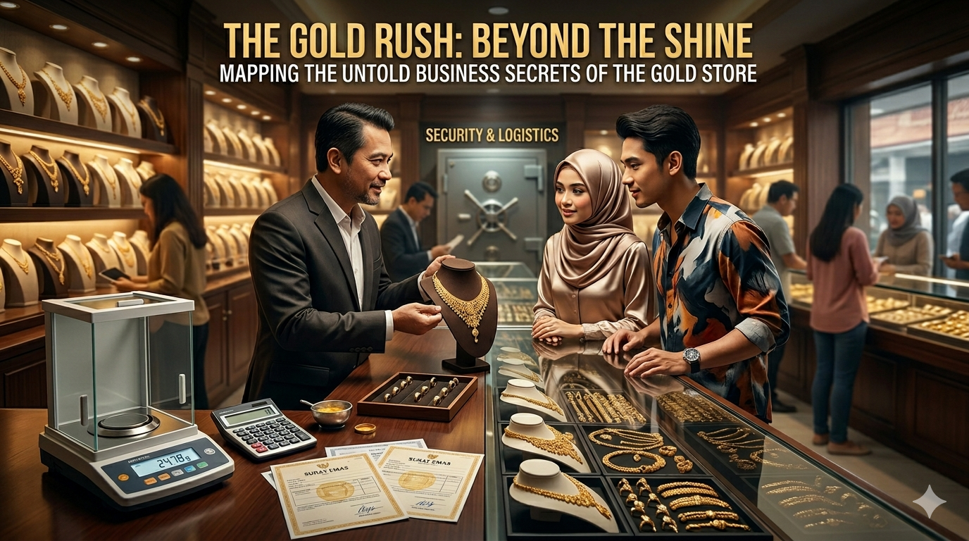 Bagaimana toko emas mendapatkan keuntungan?