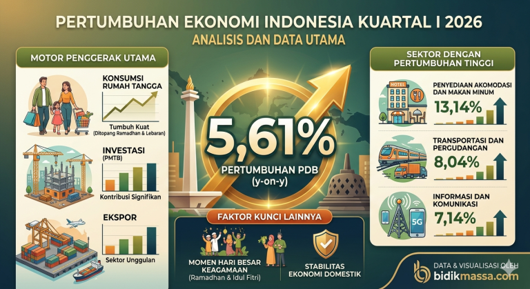 Pertumbuhan Ekonomi Kuartal I 2026