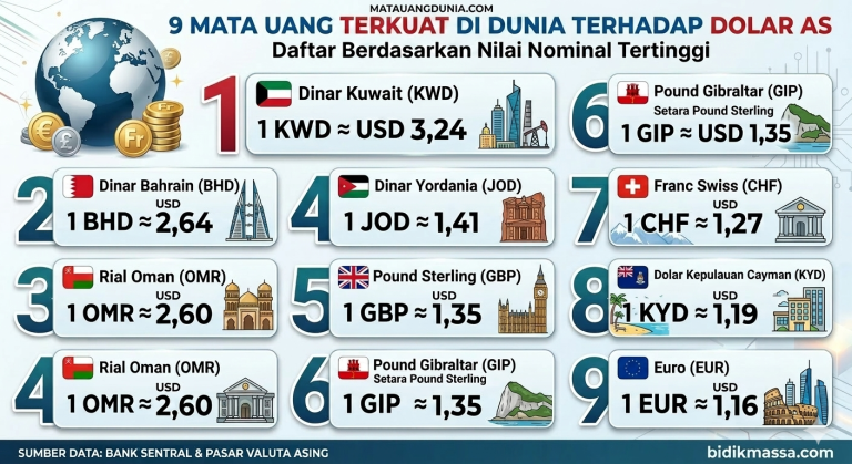 Mata uang terkuat