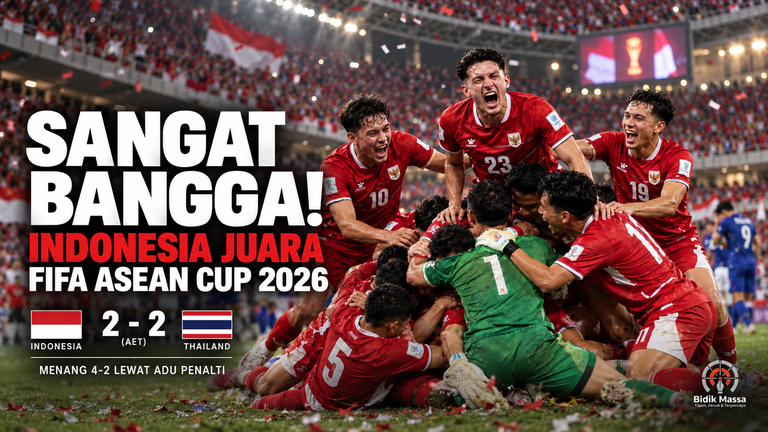 Indonesia’s Dramatic Cup Victory Celebration