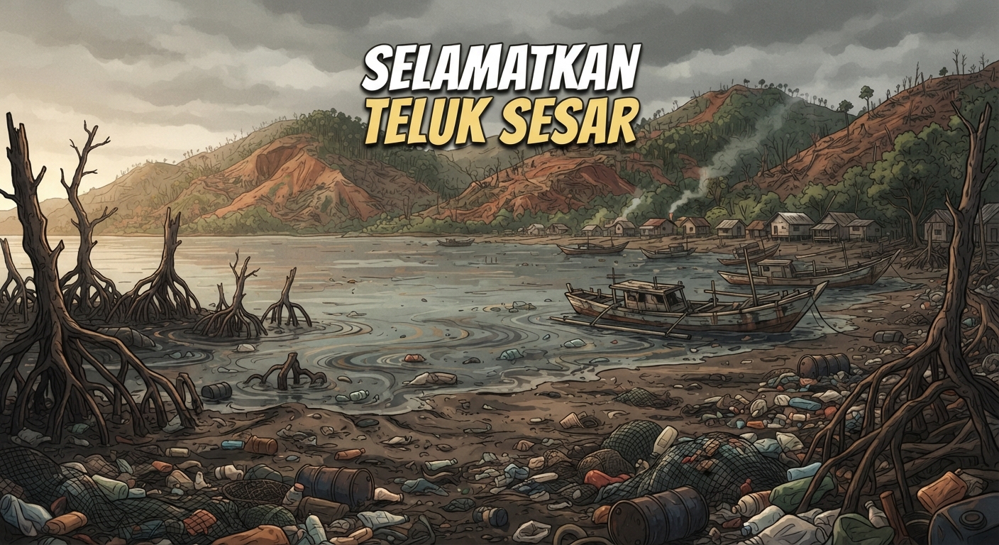 Selamatkan Teluk Sesar